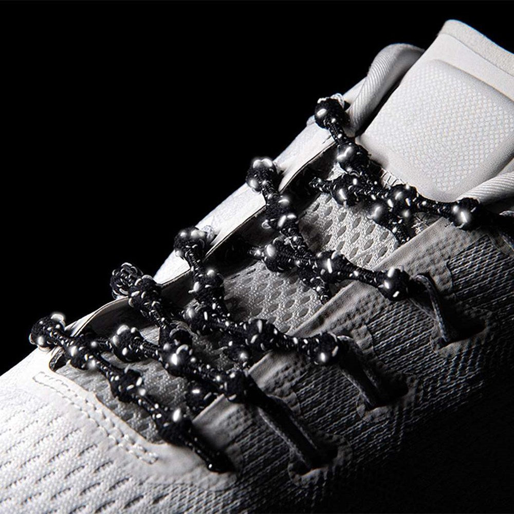 Caterpy Run No-Tie Laces - Reflective