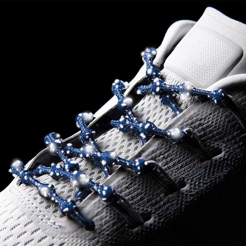 Caterpy Run No-Tie Laces - Reflective